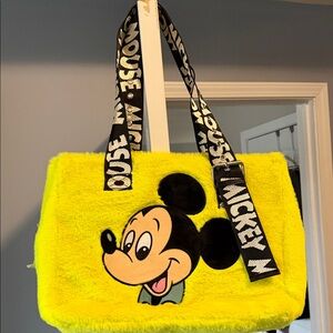 Disney Bright Yellow Mickey Mouse Tote